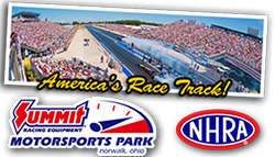Summit Motorsports Park NHRA drag racing track